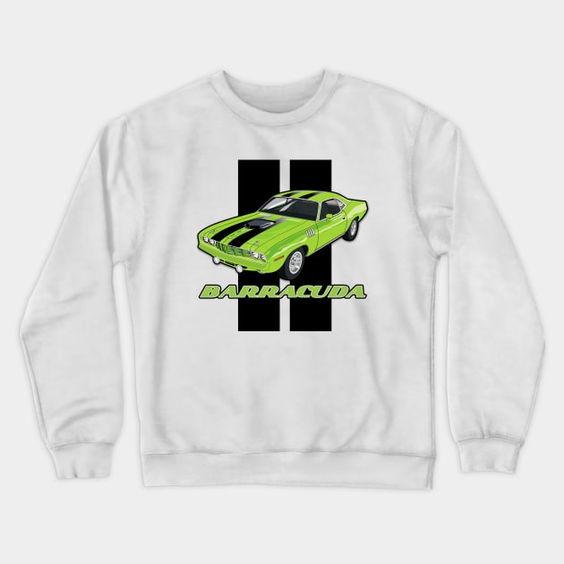 Plymouth Barracuda Crewneck Sweatshirt by Limey_57